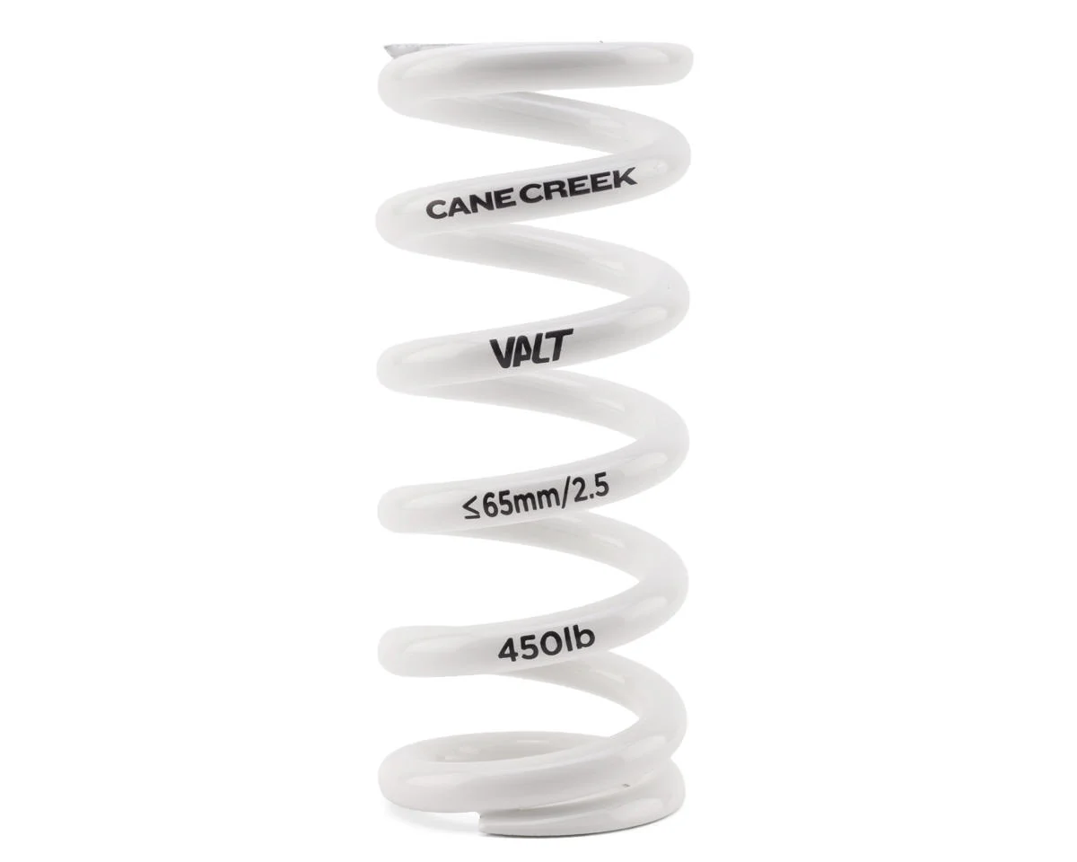 Cane Creek VALT Linear Rate Coil Spring (White) (65mm) (450lbs)